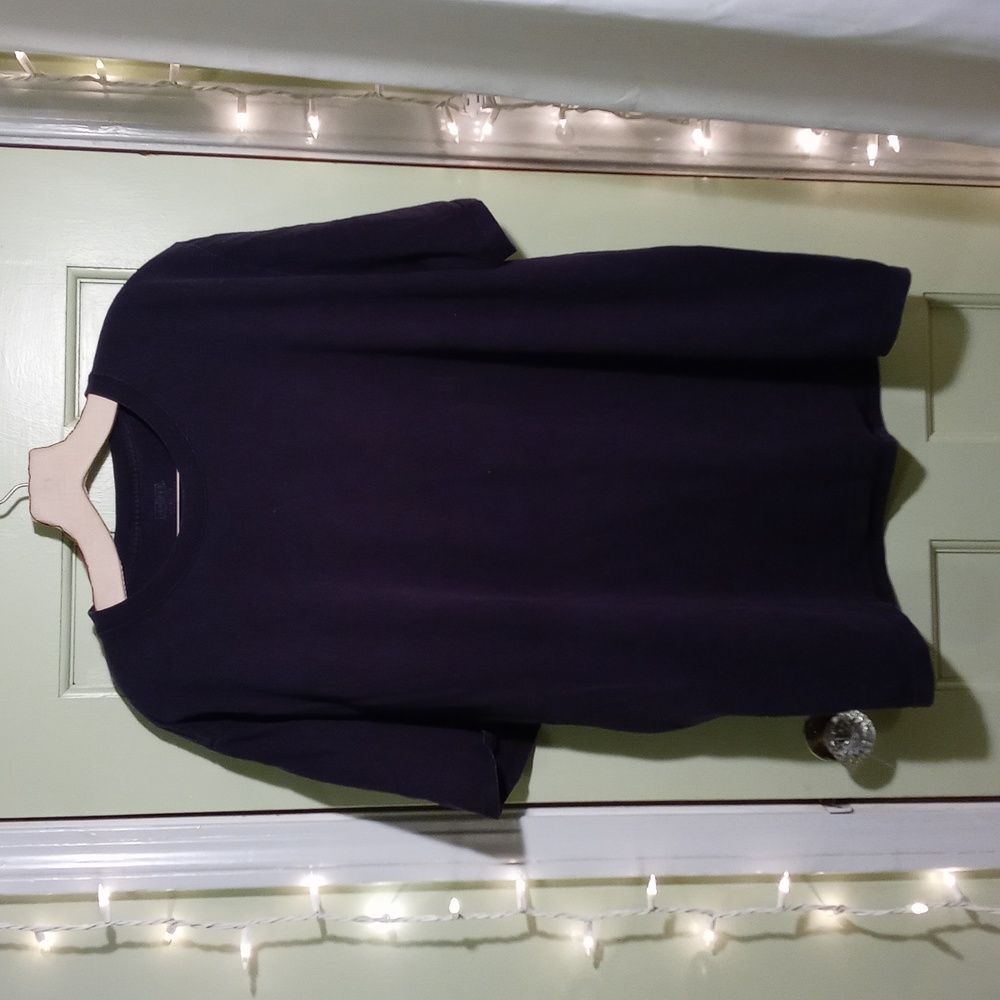 Men's Jerzees black XL T-shirt 👕 basic 100% cotton